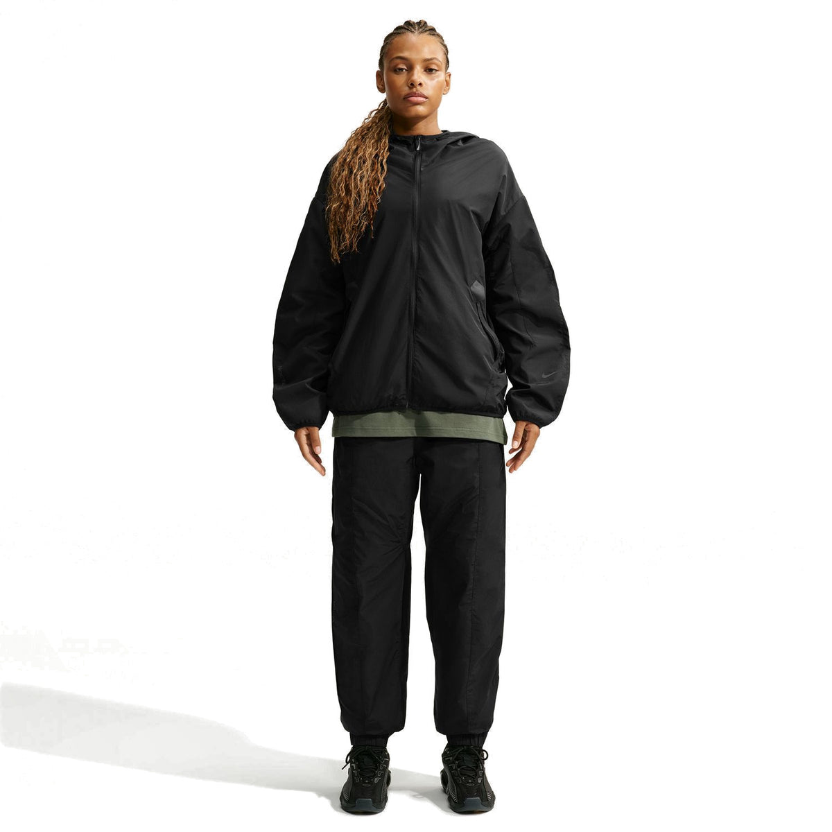 + NOCTA Shroud Cut Track Jacket 'Black'