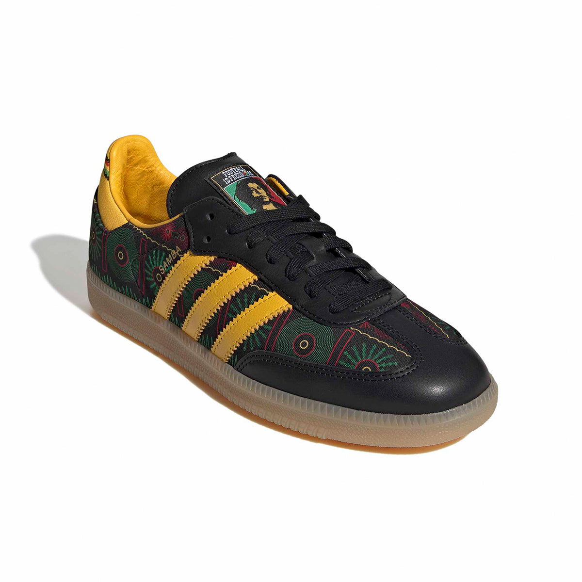 + Jamican Football Ferdration + Bob Marley Samba OG 'Core Black Bold Gold'