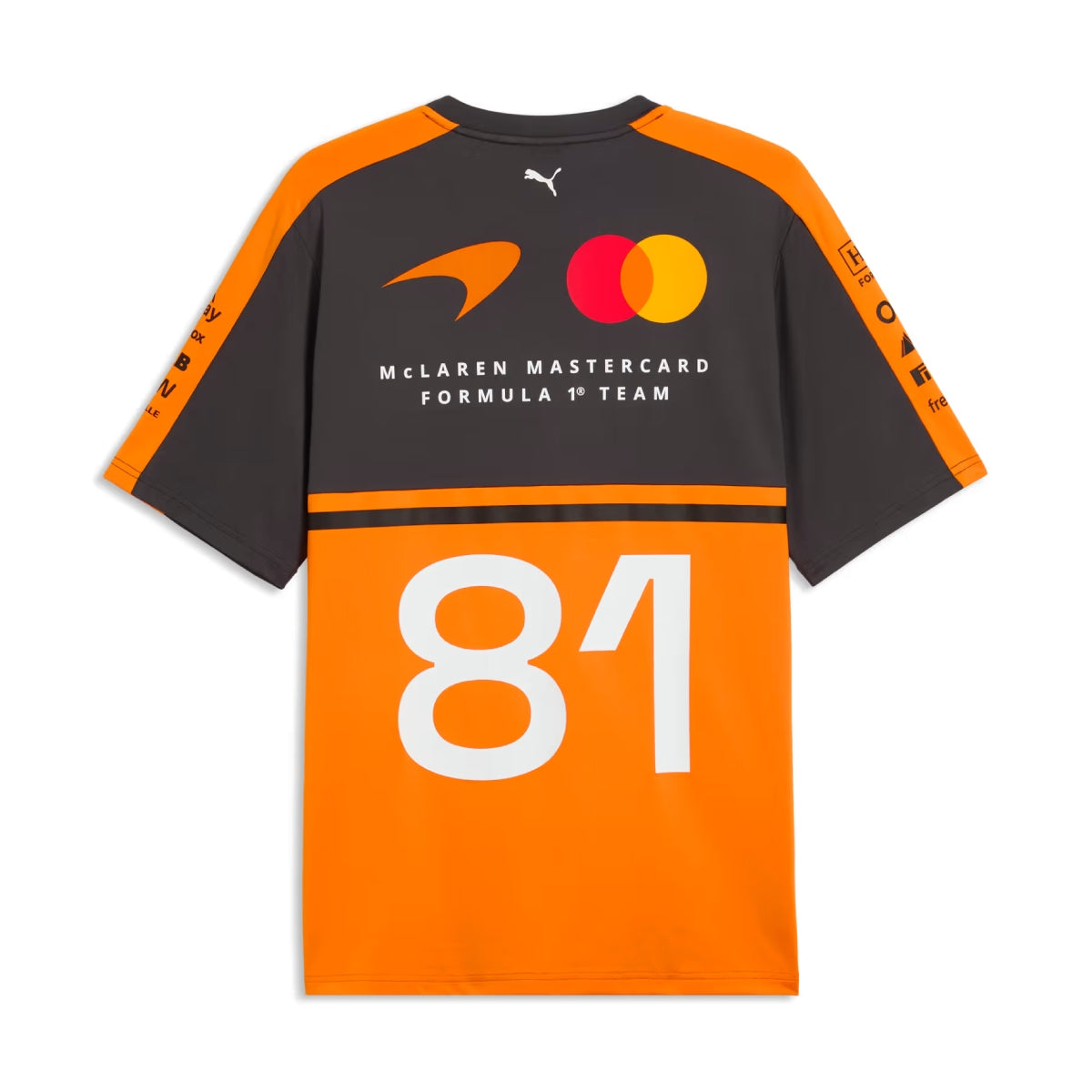 + McLaren Mastercard F1 Team Replica Piastri Tee 'Papaya'