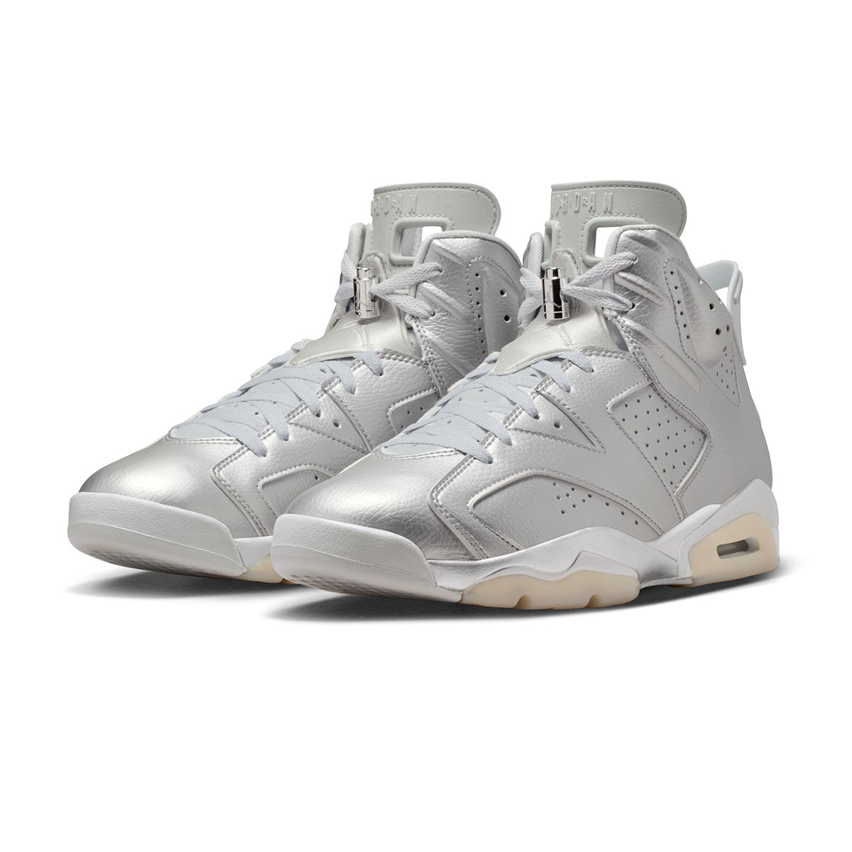 + Paris Saint-Germain Air Jordan 6 Retro 'Metallic Silver'