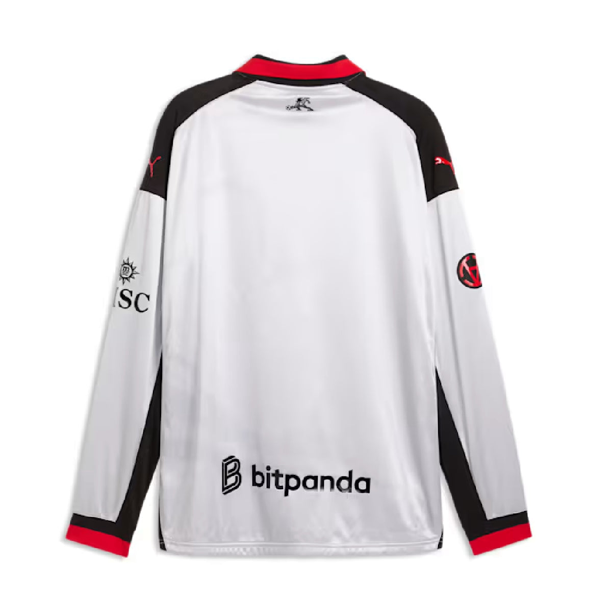 + Slam Jam + AC Milan 4th Kit Limited Edition L/S Jersey 'Silver Mist'