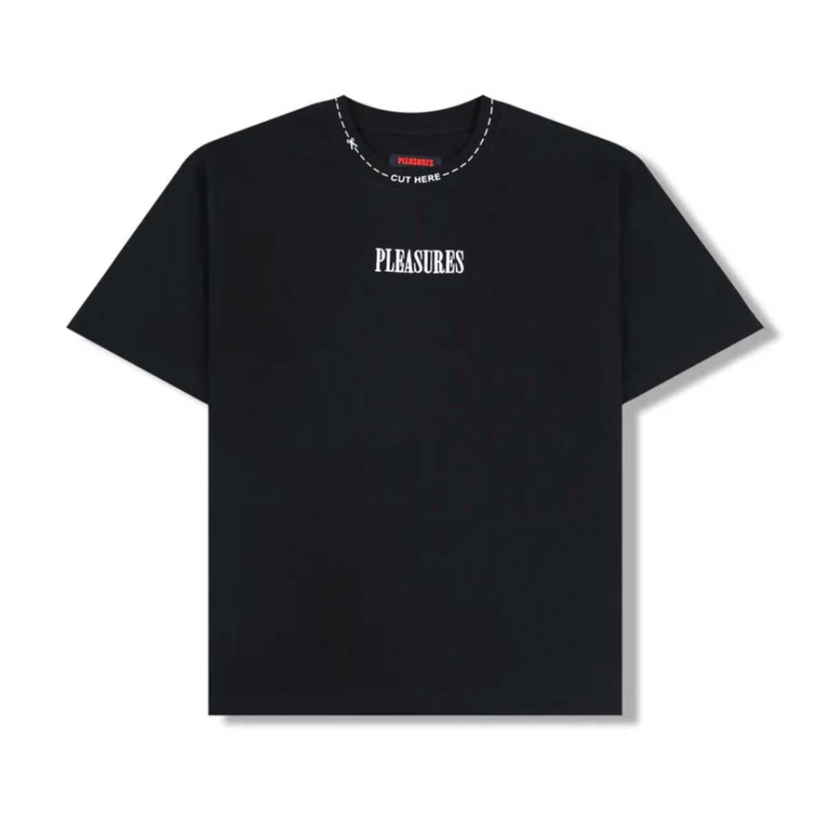 Cut Here Heavyweight Tee 'Black'