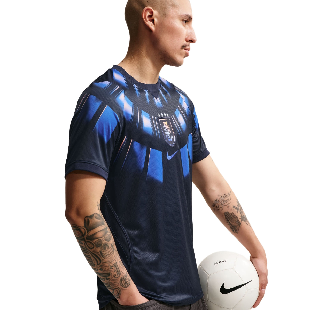 Uruguay 2026 Stadium Away Dri-FIT Football Replica Jersey 'Obsidian Hyper Royal'