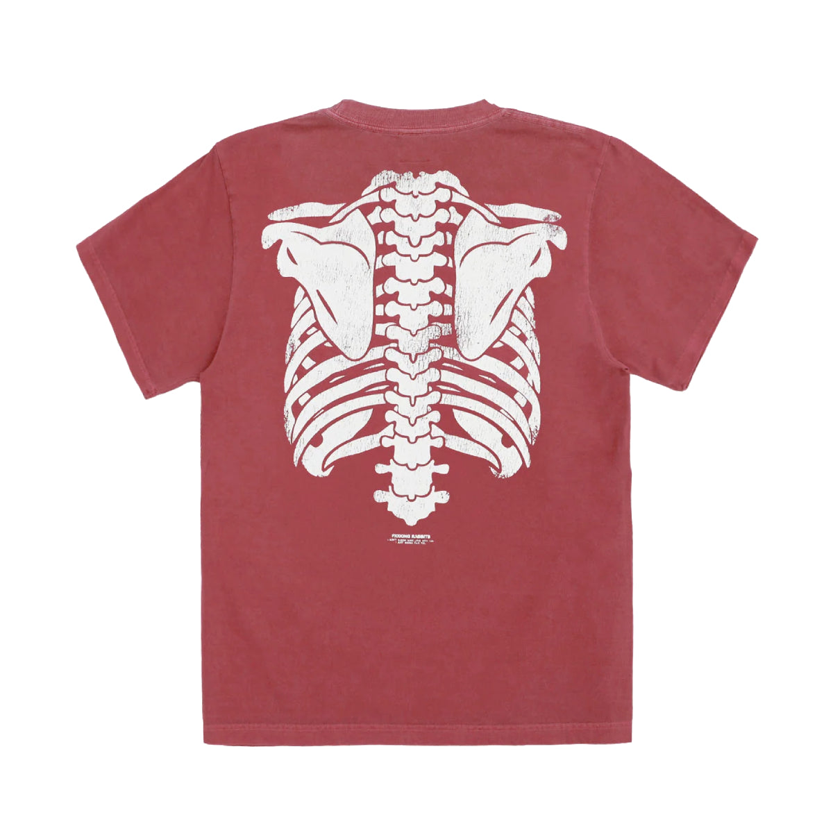 BONE Garment Dye Tee 'Red'