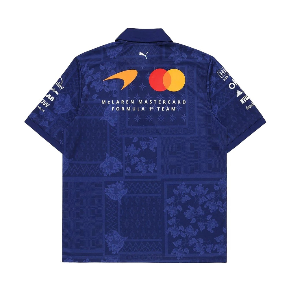 + McLaren Mastercard F1 Team Replica Singapore Polo 'Blue'