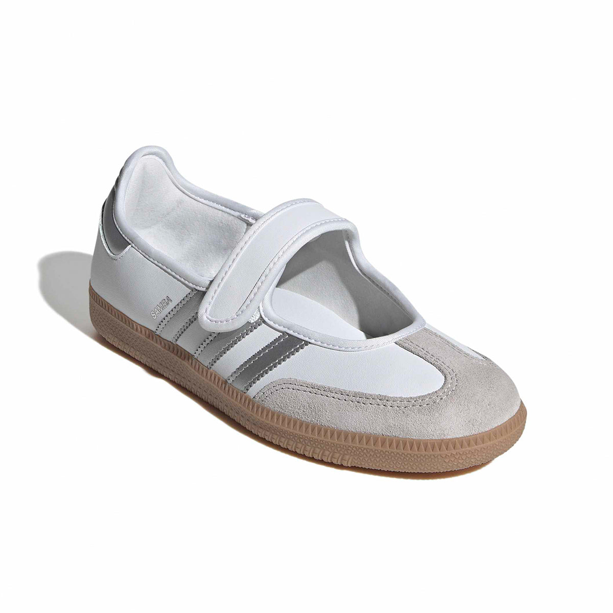 Wmns Samba Mary Jane 'Cloud White Silver Metallic'