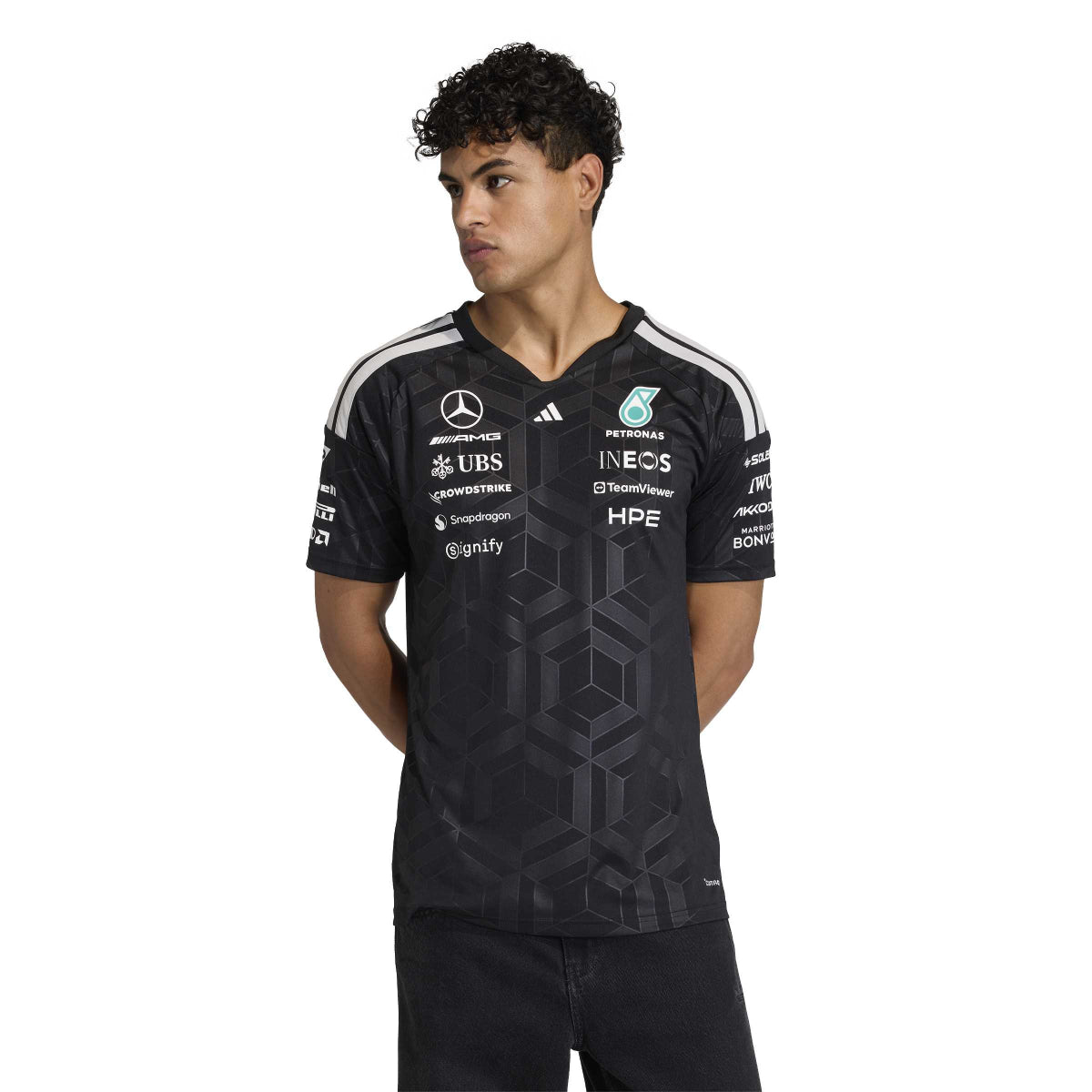 + Mercedes AMG Petronas F1 Team Driver Jersey 'Black'