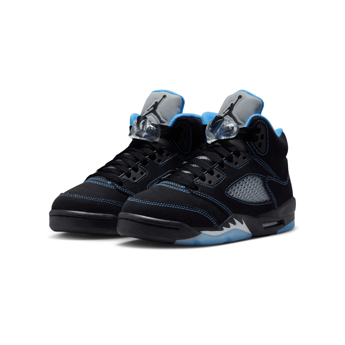 Kids Air Jordan 5 Retro 'Black University Blue'