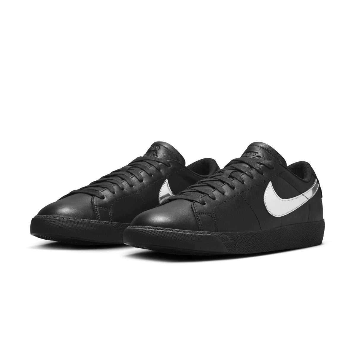 '+ Dancer Skateboards SB Zoom Blazer Low 'Black Metallic Silver'