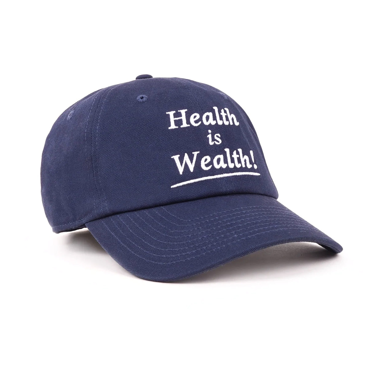 Health Is Wealth Cap 'Light Navy'