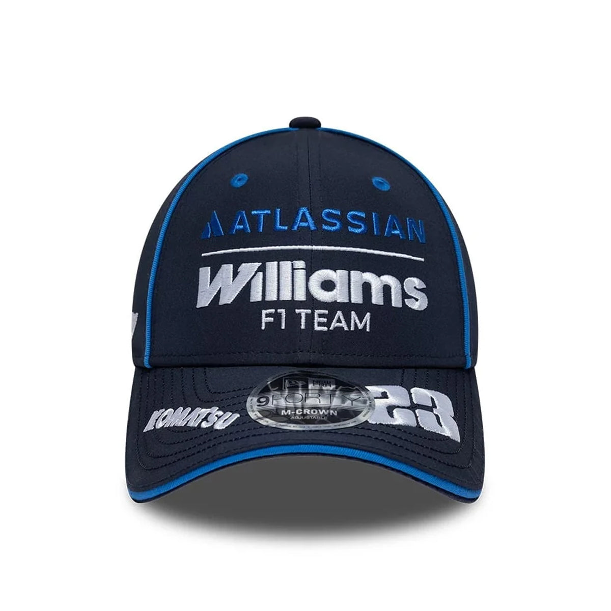 + Atlassian Williams F1 Team Alex Albon 9FORTY M-Crown Cap 'Navy'