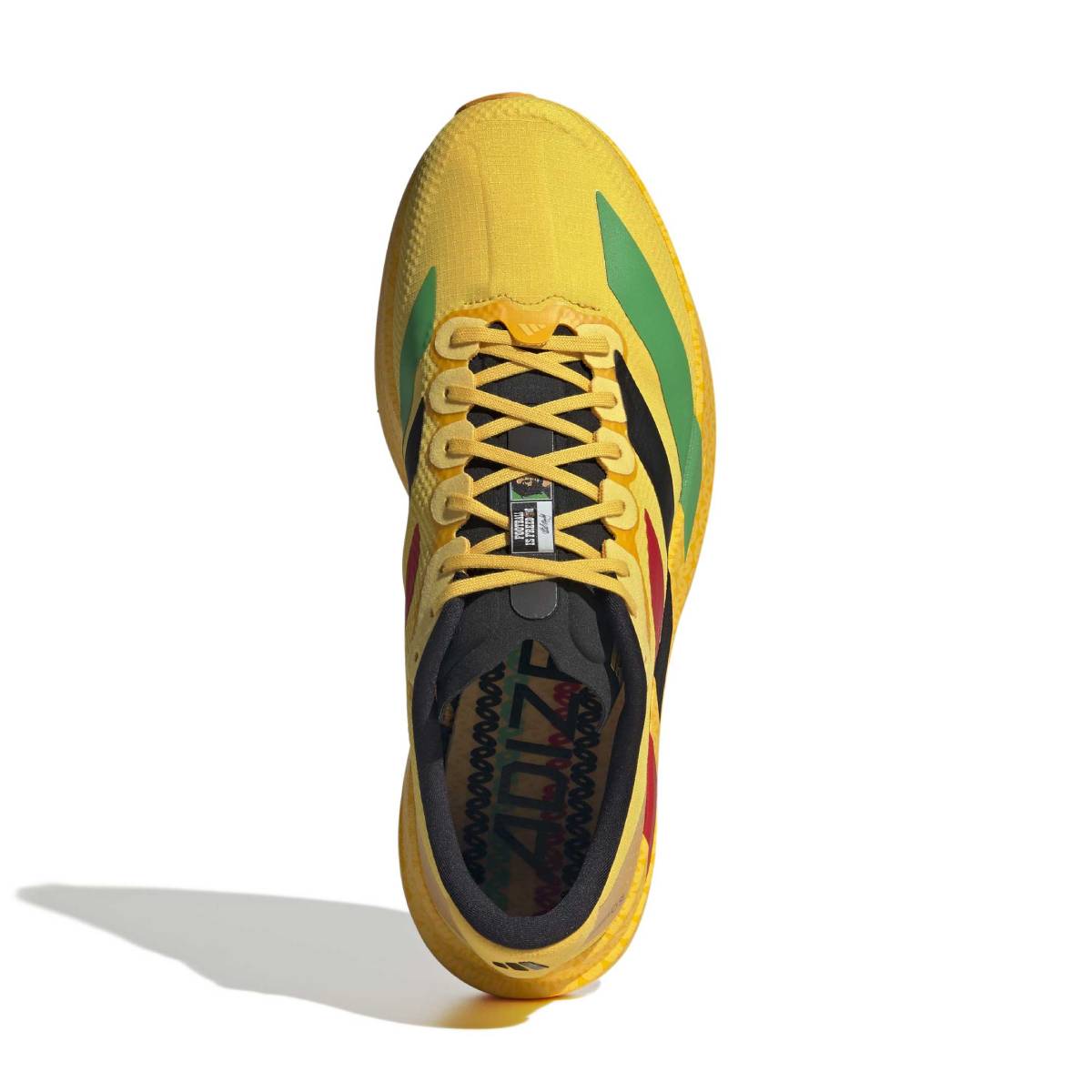 + Bob Marley Adizero Evo SL ‘Bold Gold’
