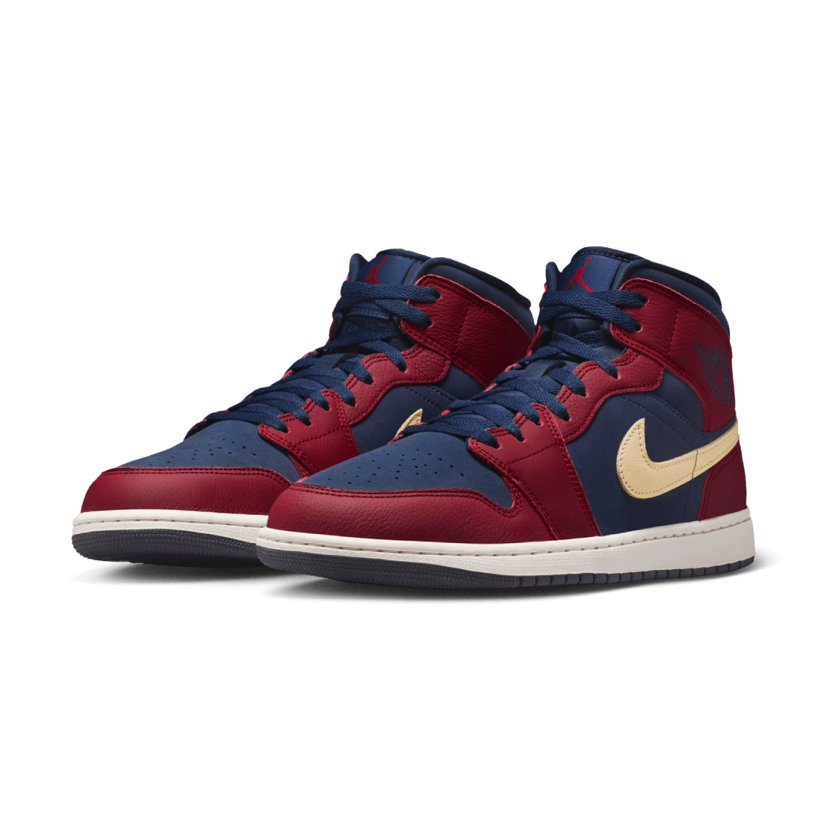 Air Jordan 1 Mid SE 'Team Red Obsidian'