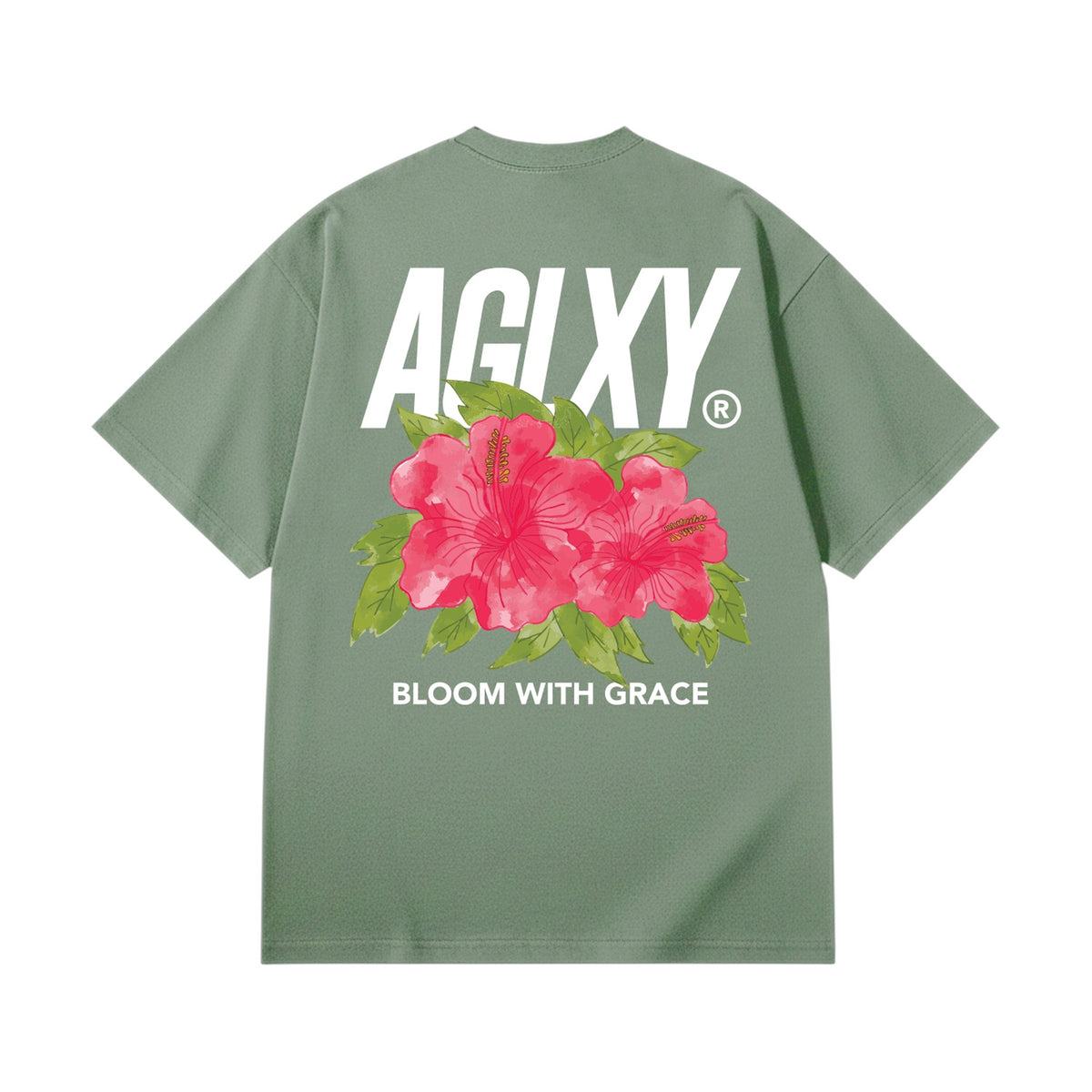 Hibiscus 033 Tee 'Granite Green'