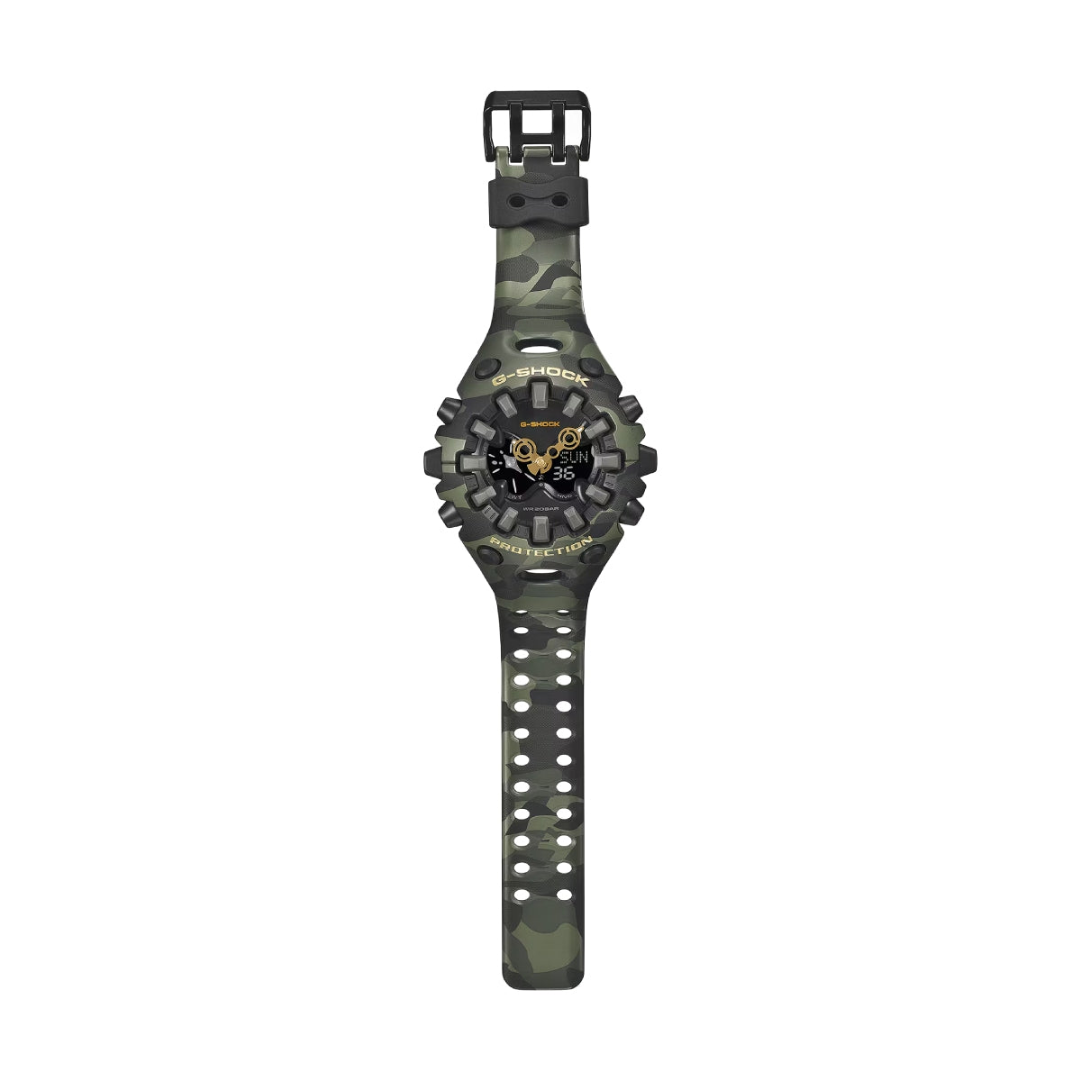 BOLD CAMO ANALOG-DIGITAL GA-V01CMG-3A 'Camo Gold'