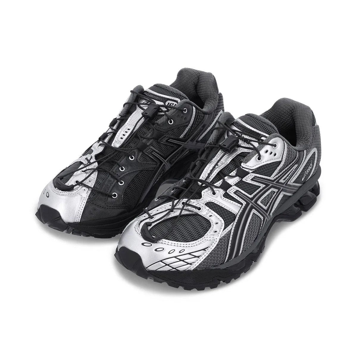 + Unaffected Gel-Nimbus 10.1 'Silver Black'