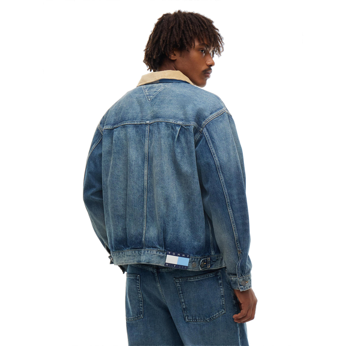 + Fragment Polka Dot Field Jacket 'Navy Blue'