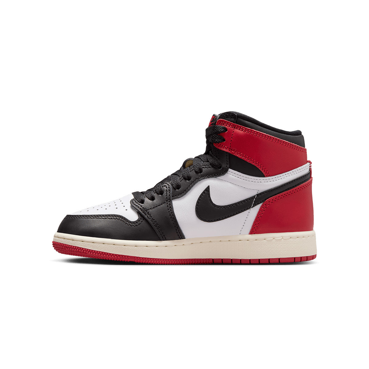 Kids Air Jordan 1 Retro High OG 'Black Toe Reimagined'