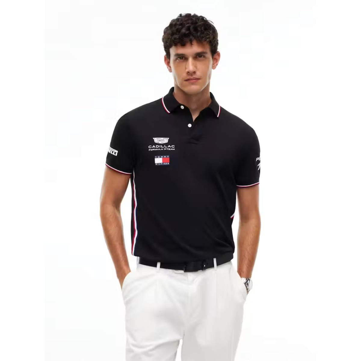+ Cadilac F1 Team Checo Perez Polo 'Black'