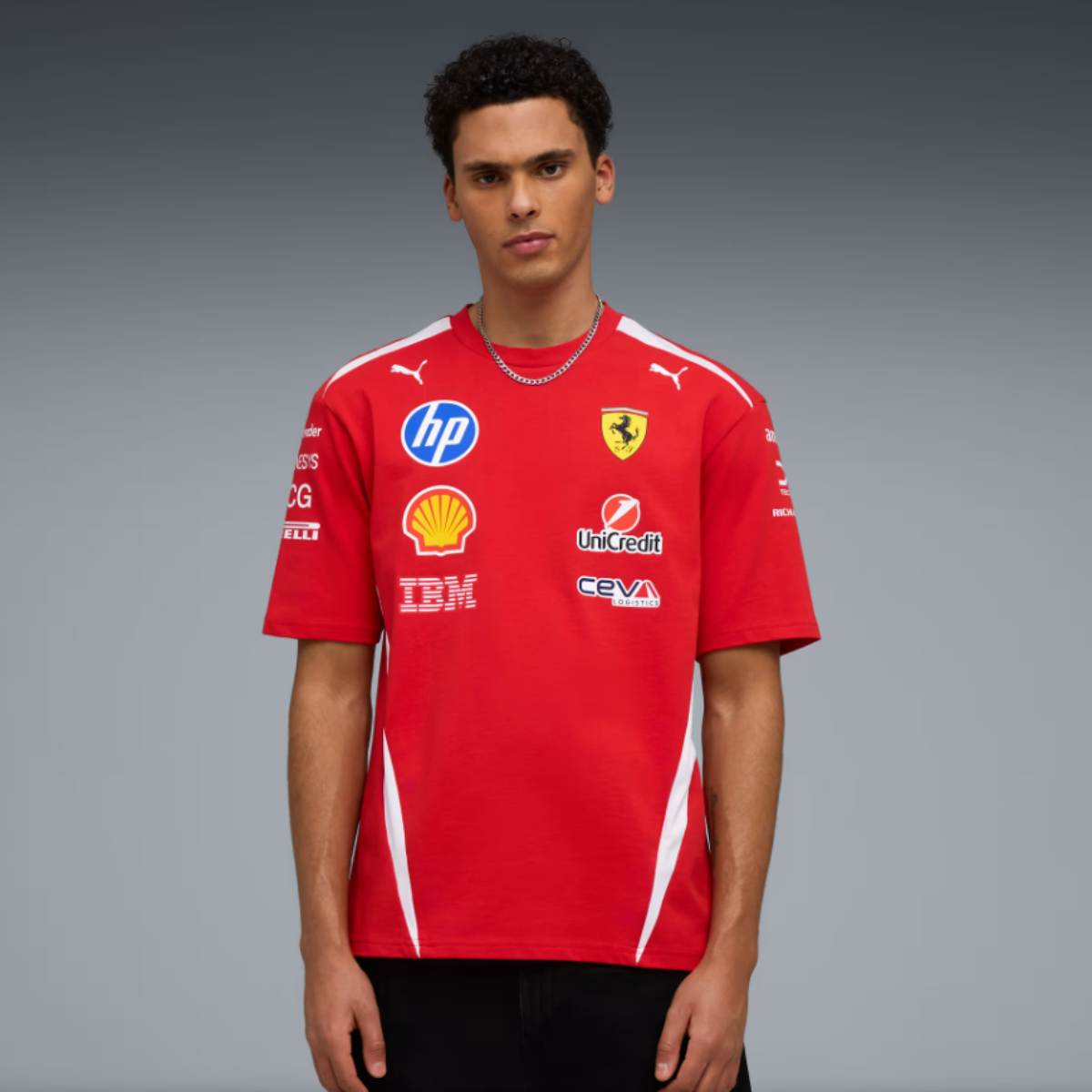 Ferrari Replica Drivers Tee 'PUMA Red'