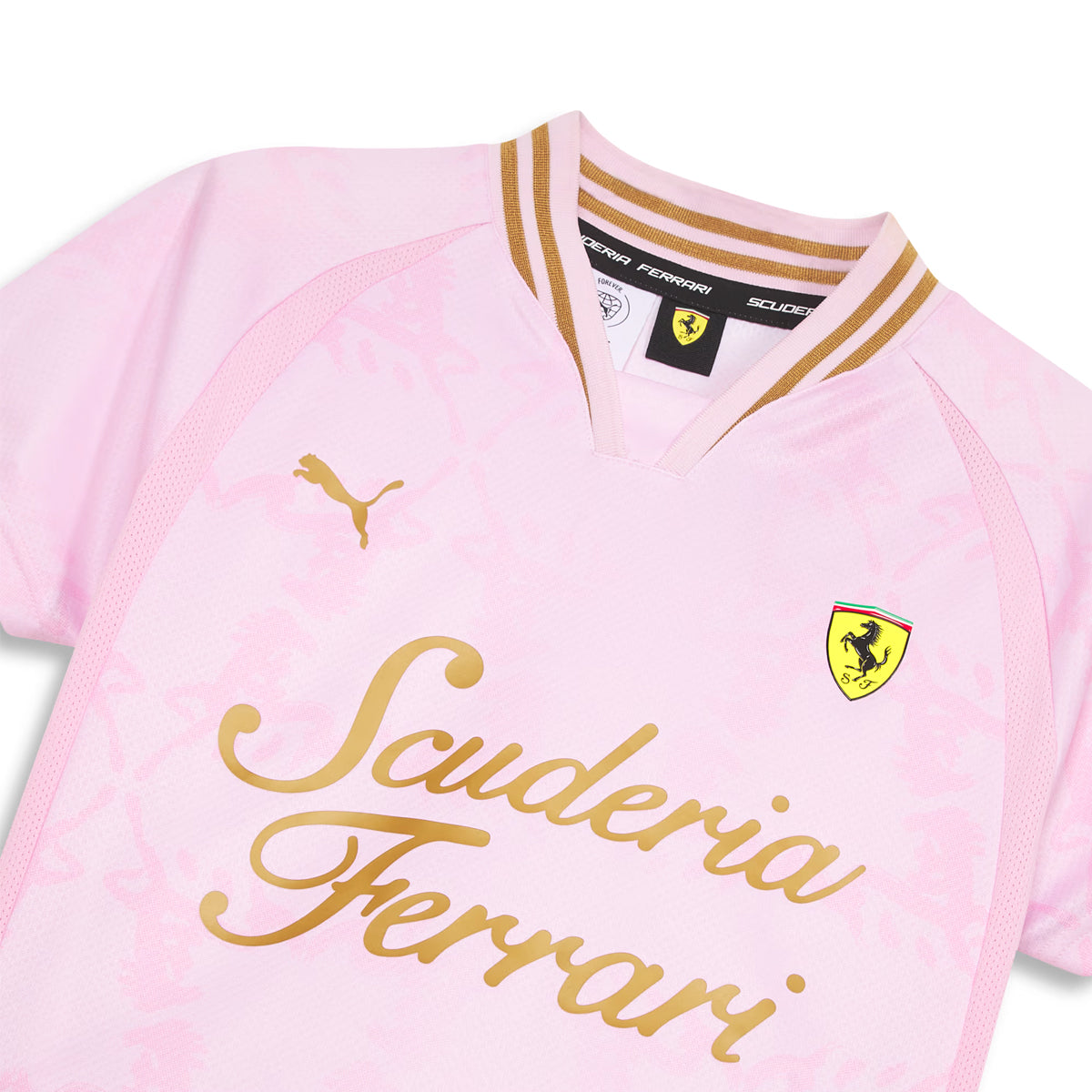 + Scuderia Ferrari Wmns Year of the Horse Jersey 'Pearl Pink'
