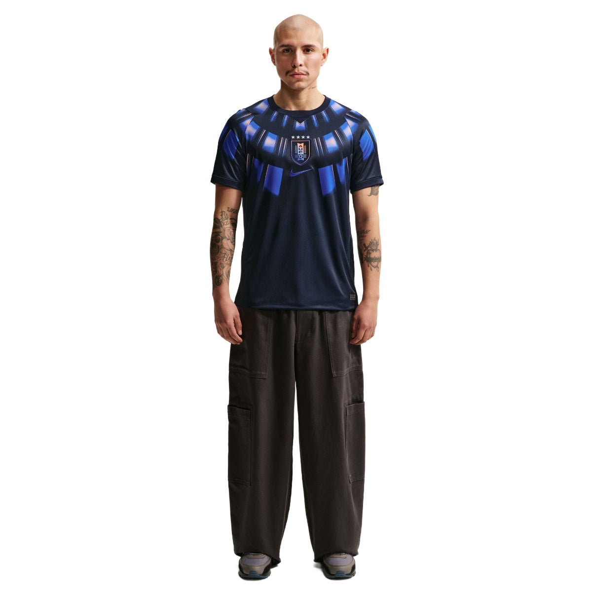 Uruguay 2026 Stadium Away Dri-FIT Football Replica Jersey 'Obsidian Hyper Royal'