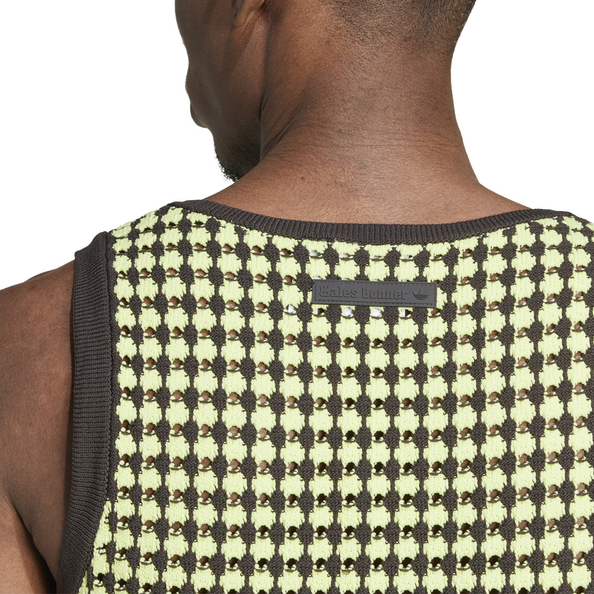 + Wales Bonner Crochet Vest 'Semi Frozen Yellow Brown'