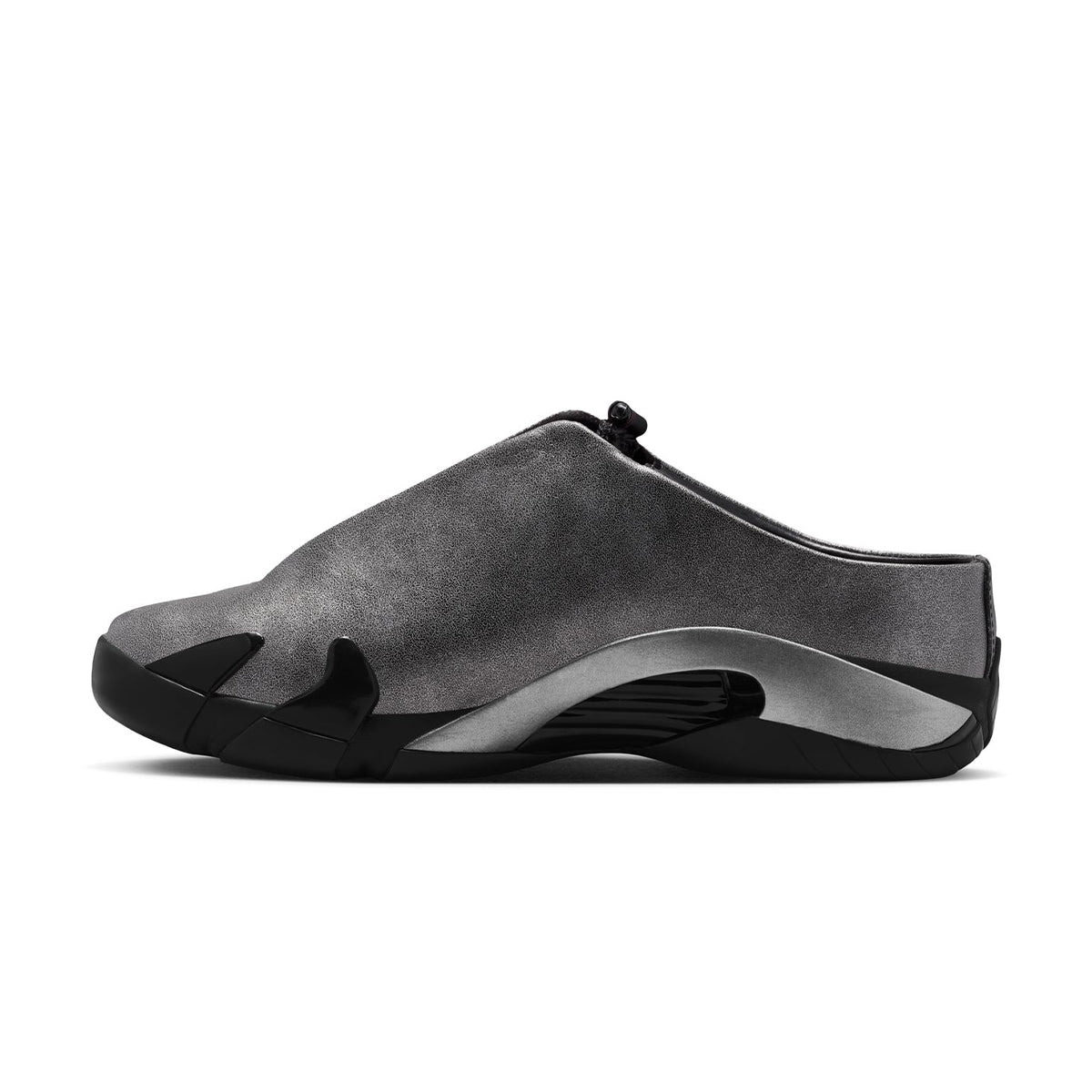+ Mowalola Air Jordan 14 Retro Mule SP 'Metallic Silver'
