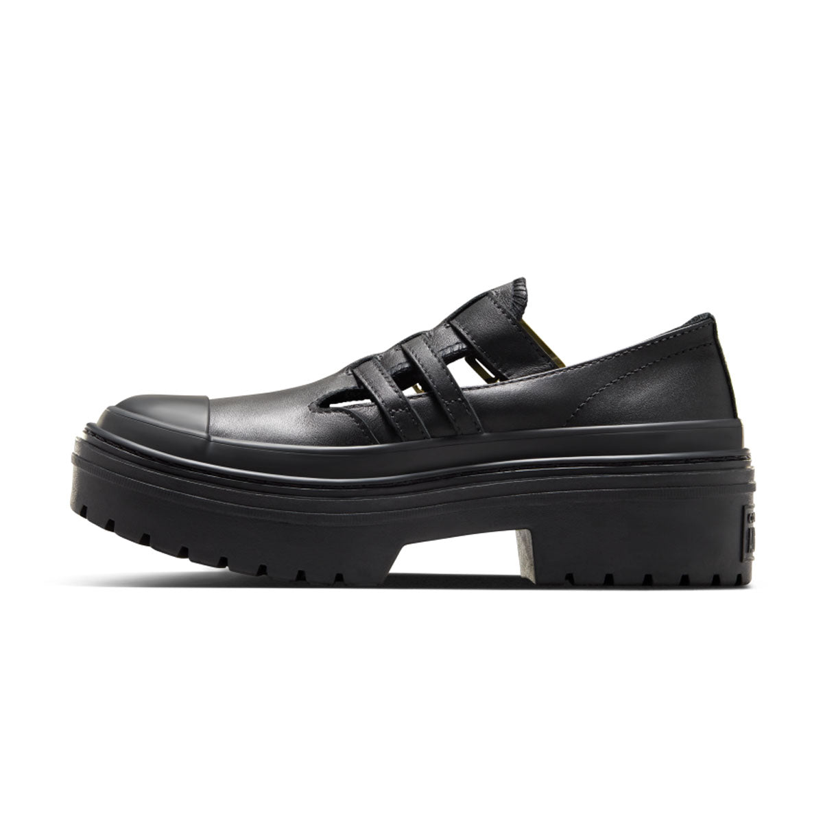 Chuck Taylor All Star Lugged Heel Mary Jane Platform 'Black Gold'