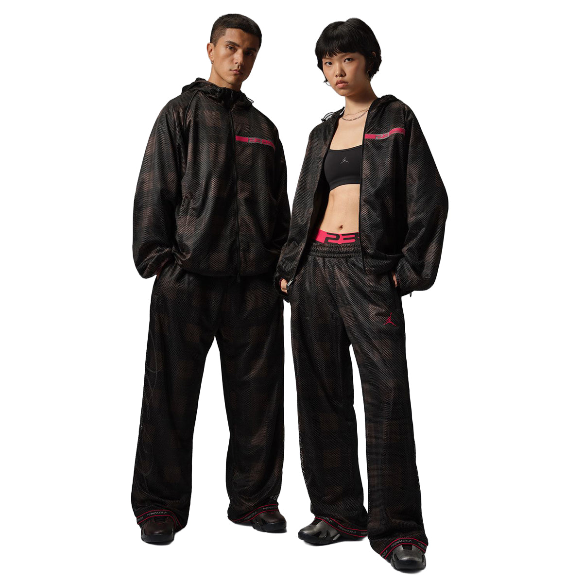 + Mowalola Track Jacket 'Dark Cinder'