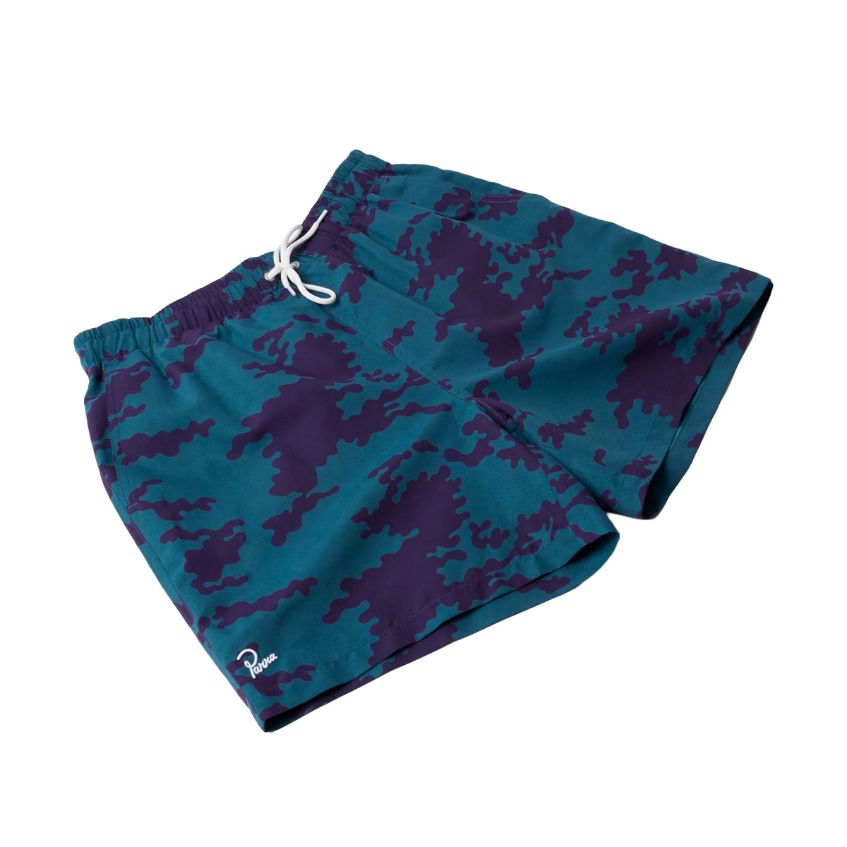 Purple Camo Man Swim Shorts 'Blue'