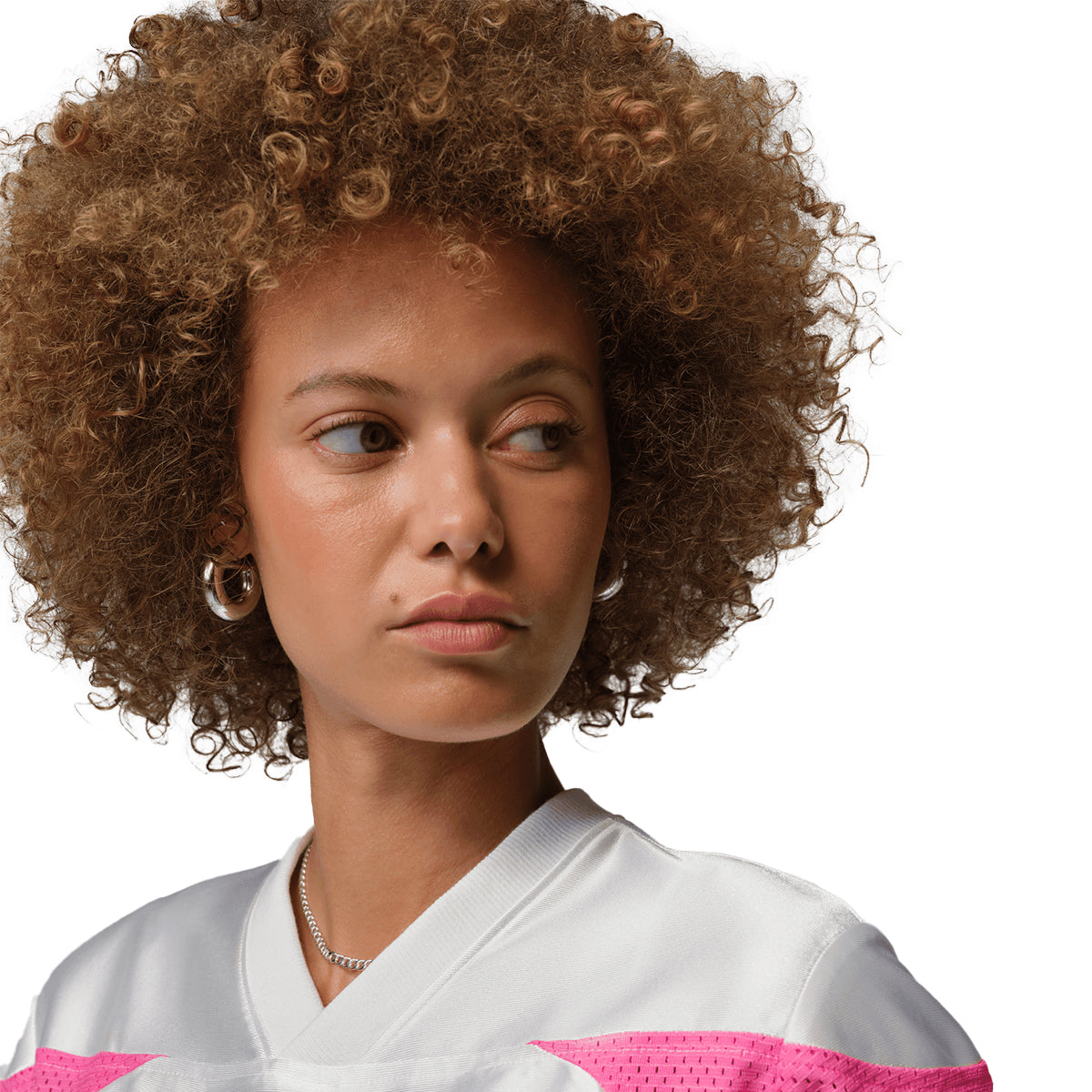 Wmns Flight Jersey 'White Pinksicle'