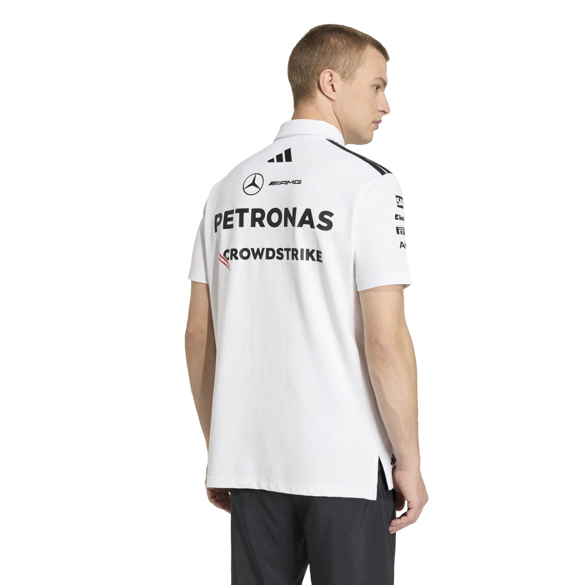 + Mercedes AMG Petronas F1 Team Engineers Polo Tee 'White'