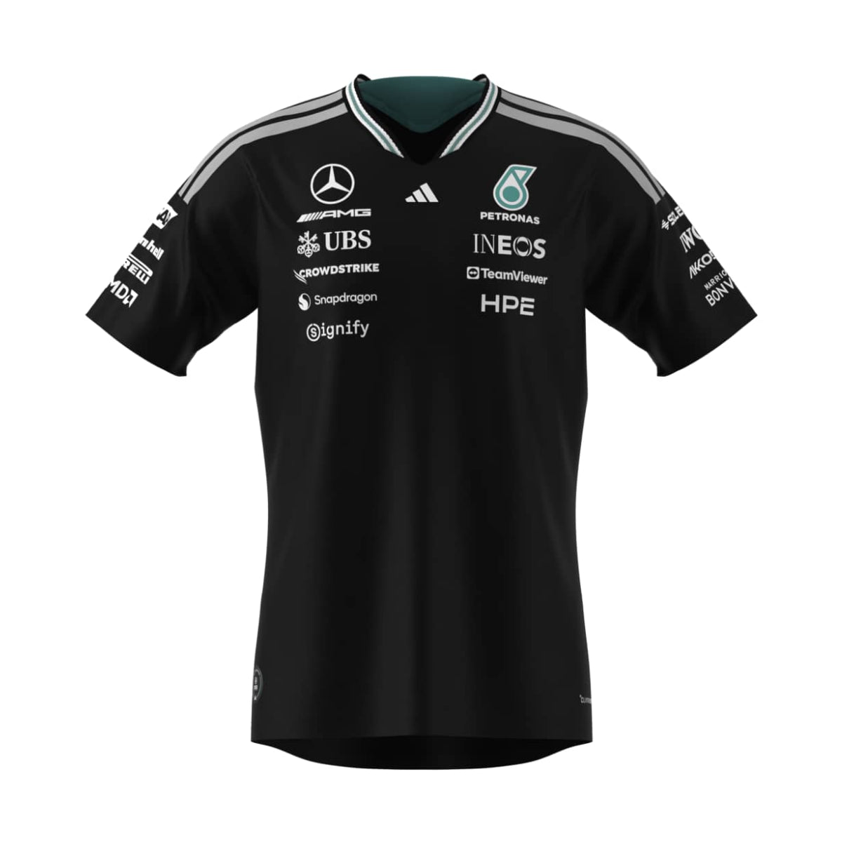 + Mercedes AMG Petronas F1 Team Driver Jersey Authentic 'Black'