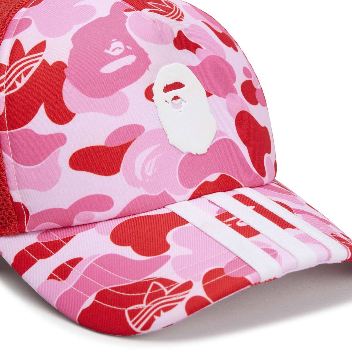 + BAPE Trucker Cap 'Clear Pink'