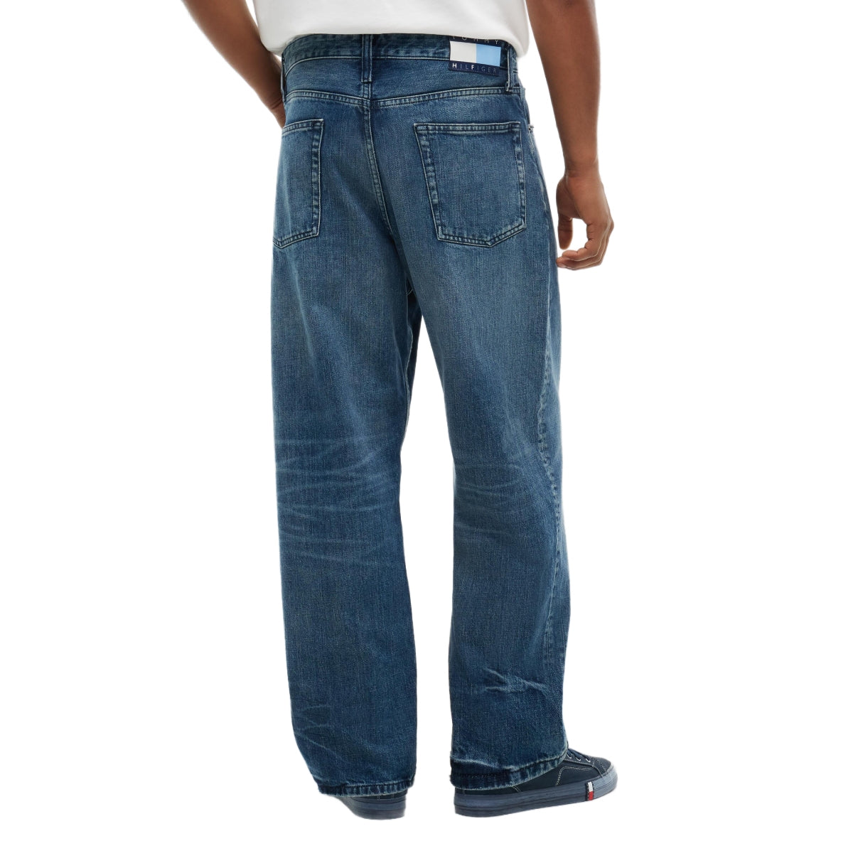 + Fragment Wide Denim Jeans 'Mid Wash Denim'