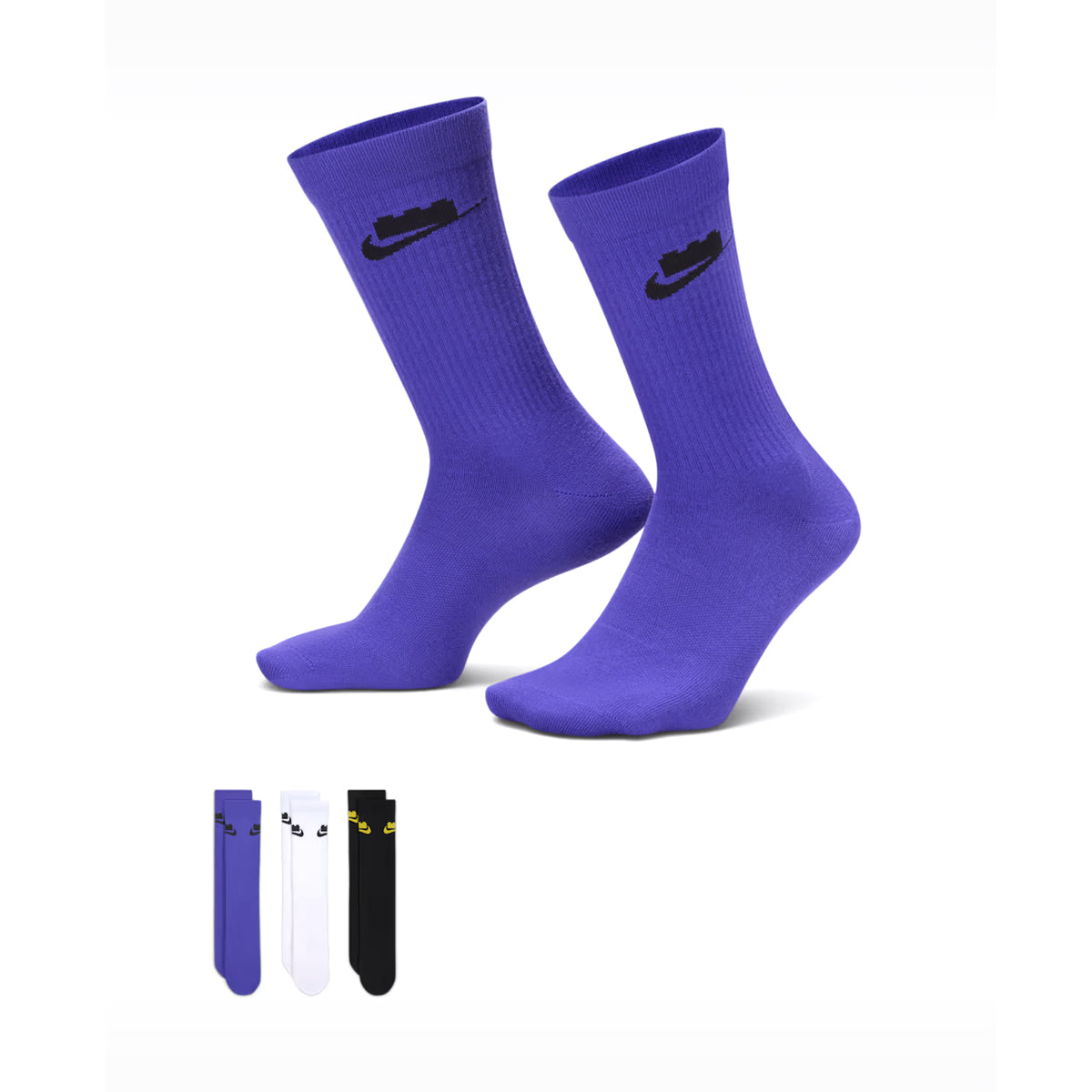 + LEGO Collection Everyday Essentials Crew Socks 'Multi-Color'