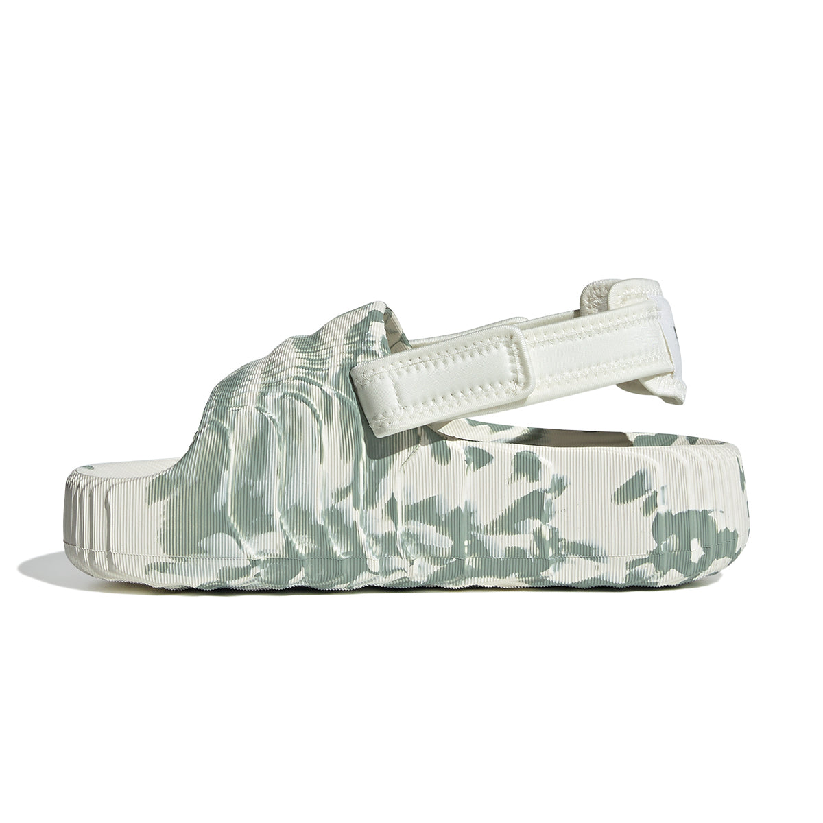 Wmns Adilette 22 XLG 'Off White Silver Green'