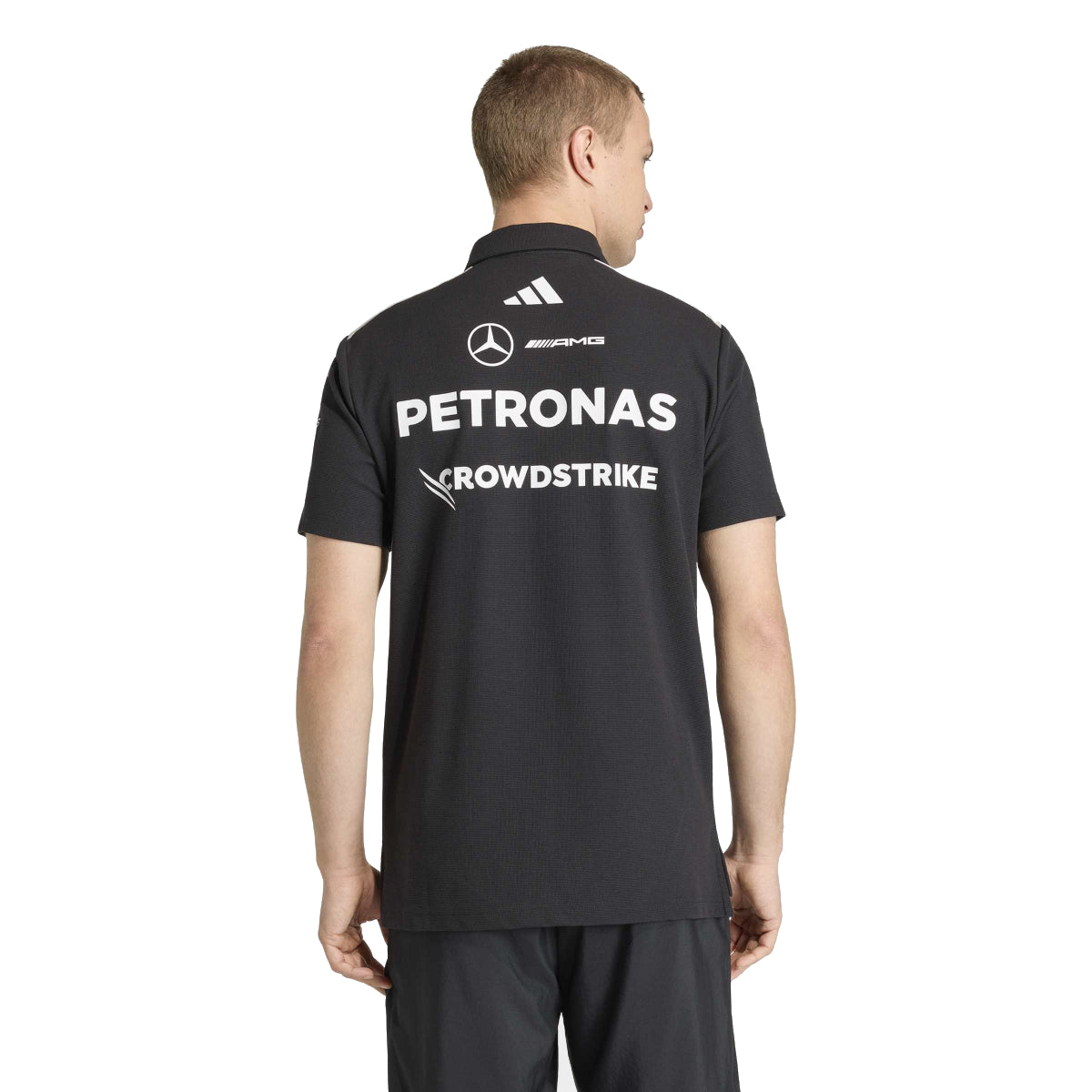 + Mercedes AMG Petronas F1 Team Engineers Polo Tee 'Black'