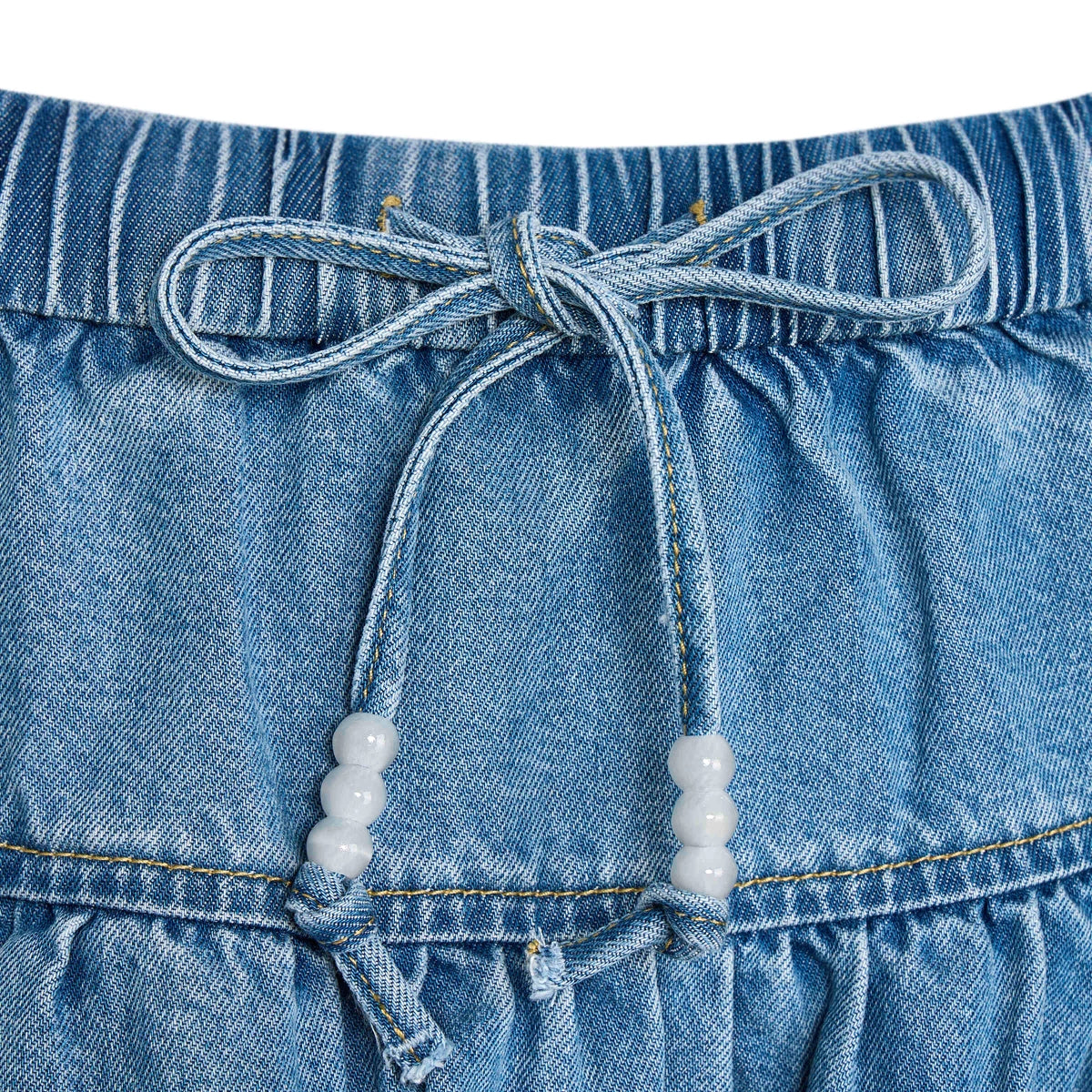 Wmns New Chinese Skirt 'Light Denim'