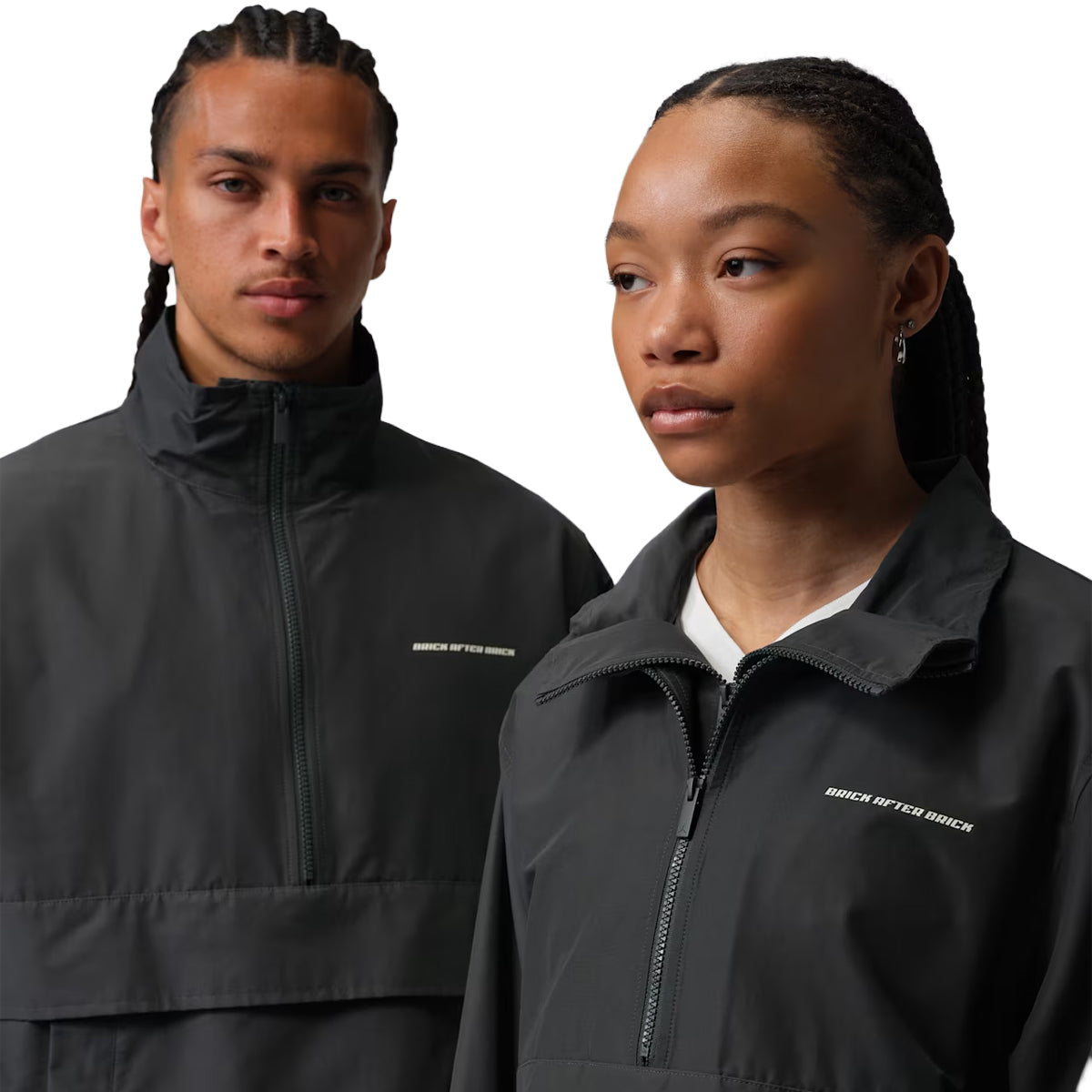 + Nigel Sylvester Brick After Brick 1/2-Zip Jacket 'Anthracite'