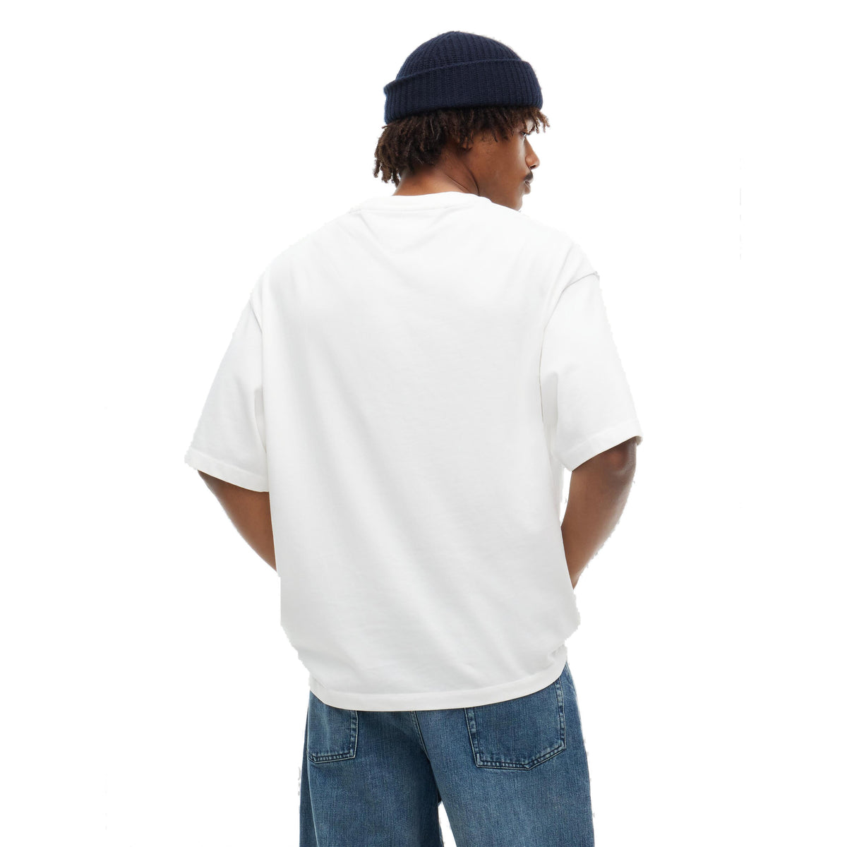 + Fragment Distressed Flag Tee 'Ecru'