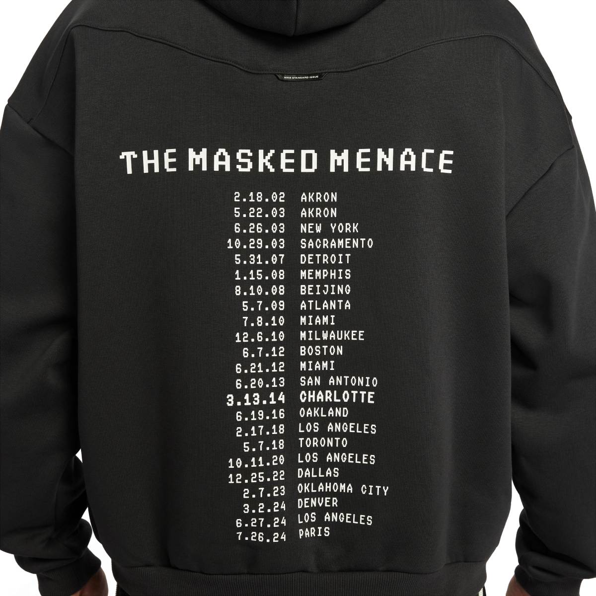 Lebron Masked Menace Hoodie 'Black'