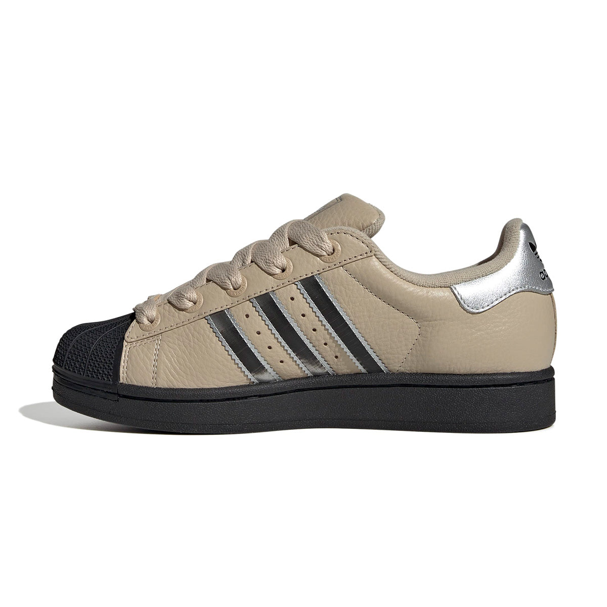 Wmns Superstar II 'Stone Khaki Silver Metallic'