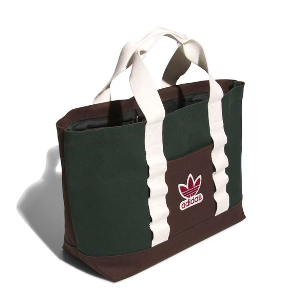 adidas Originals + CLOT Tote Bag 'Green Night Dark Brown