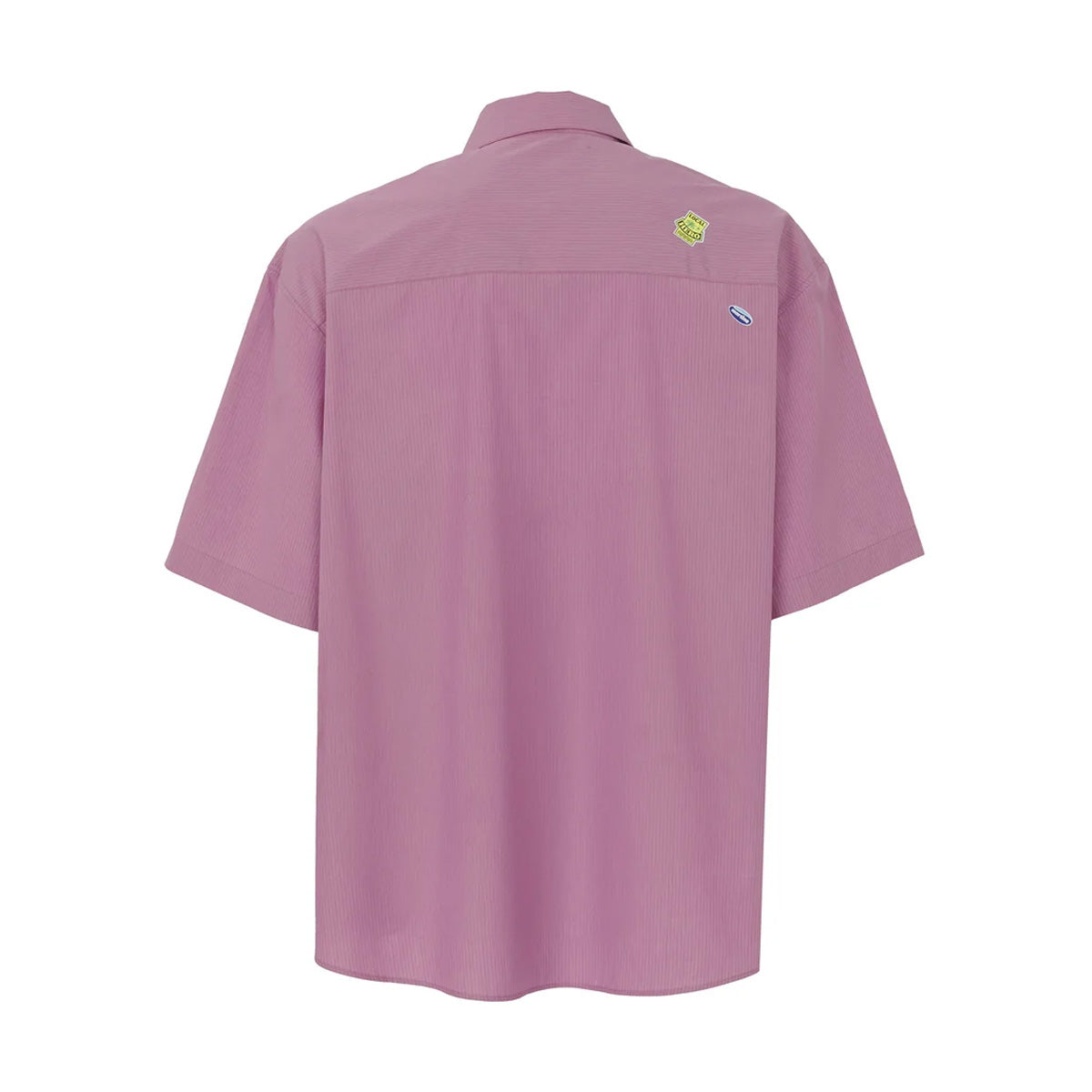 Boxy Wrap Shirt 'Purple Black'