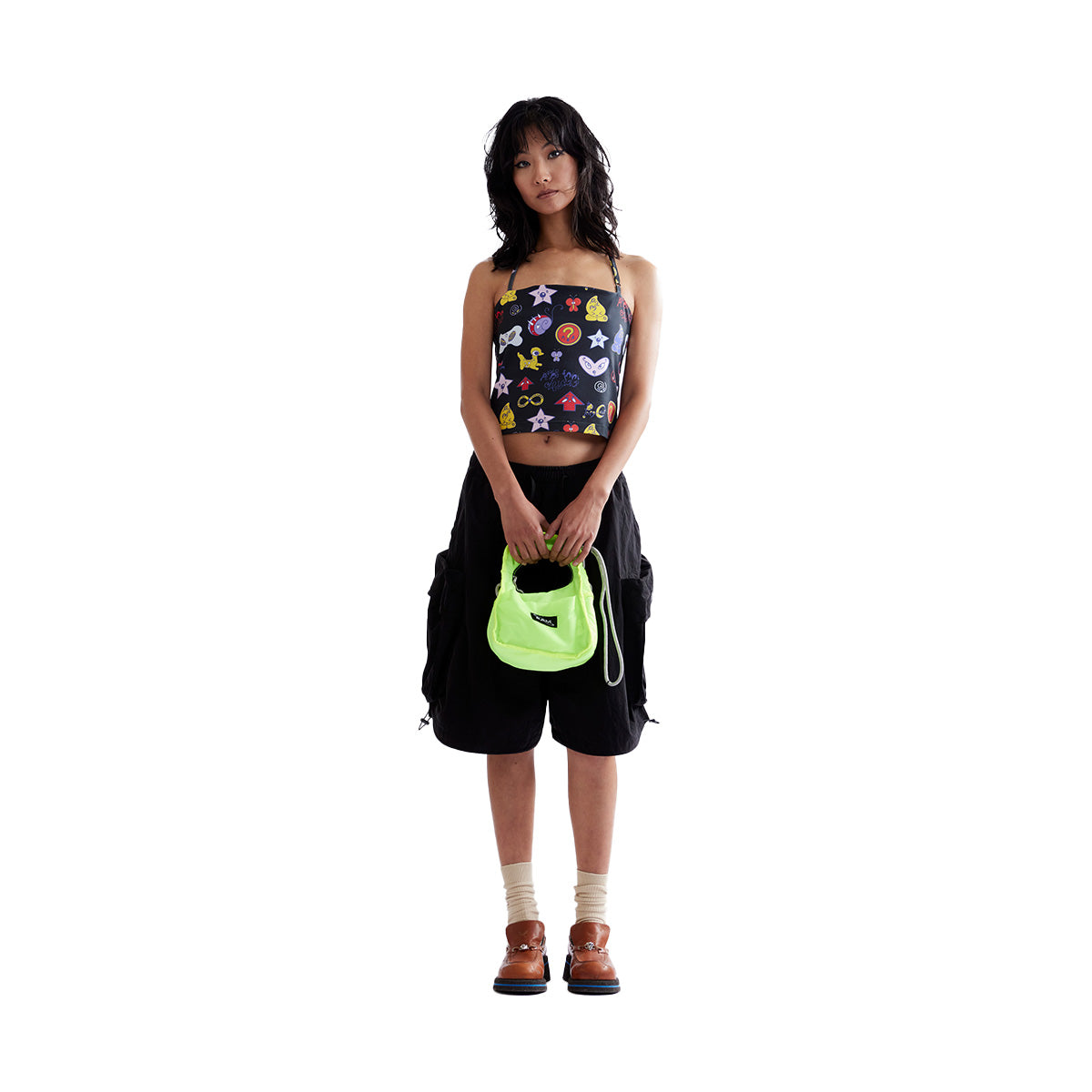 + Coco Star Halter Neck Top 'AOP'