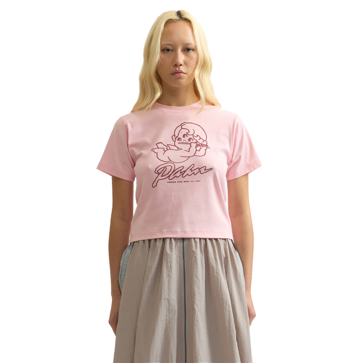 Flutes Of Pan Shrunk Tee 'Pink Blush'