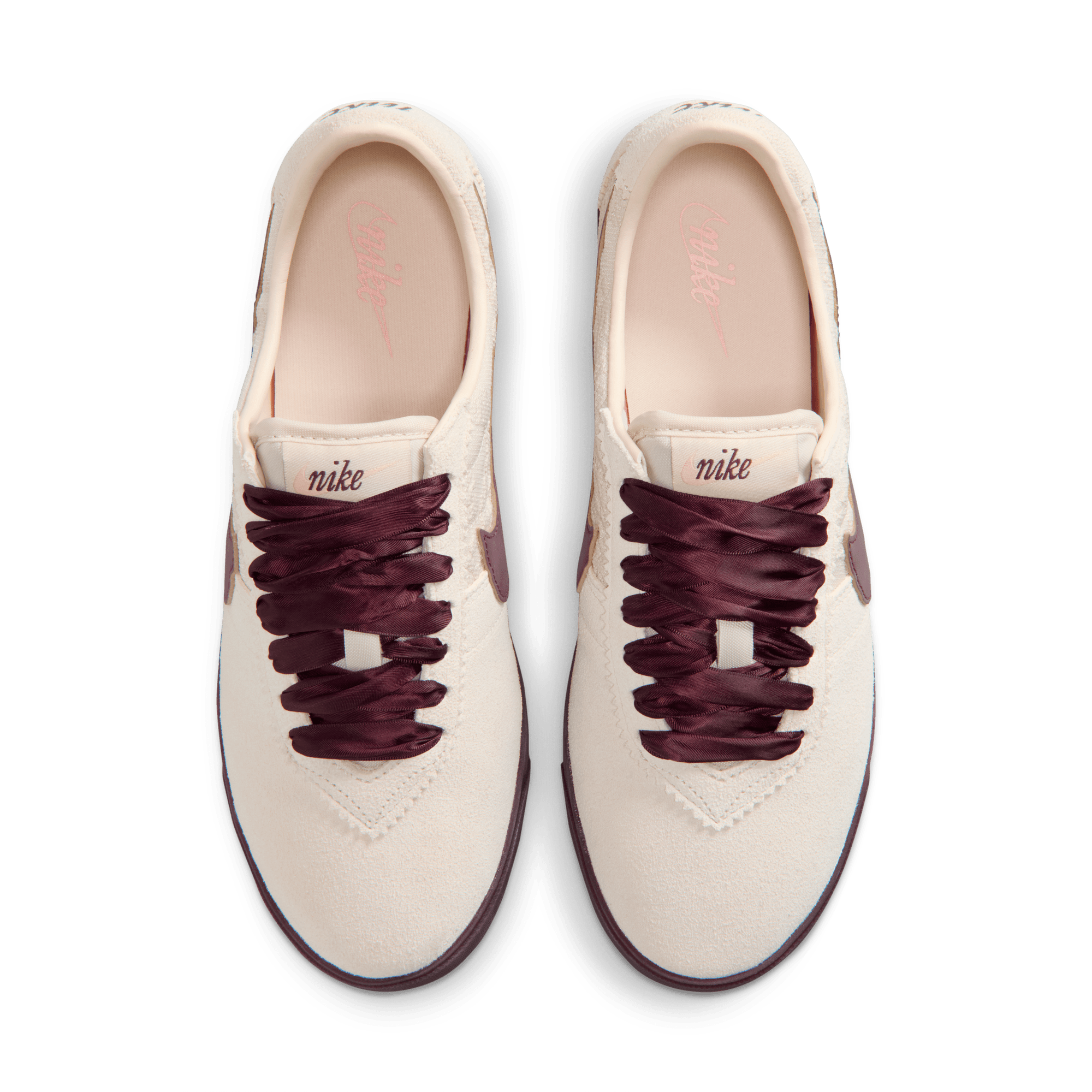 Wmns Astrograbber Leather SE Light 'Cream Burgundy Crush'