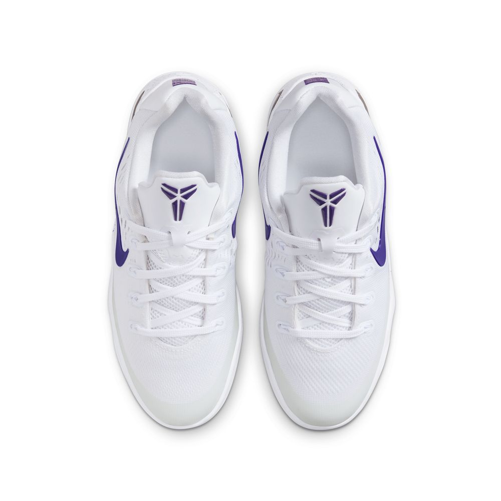 Kids Kobe IX Low Em 'White Court Purple'